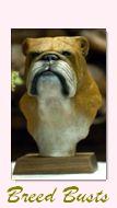 Bulldog breed Busts, Bulldog puppy, Bulldog Bookends..also check our bedding department. Affordable Bowser Pet Beds...